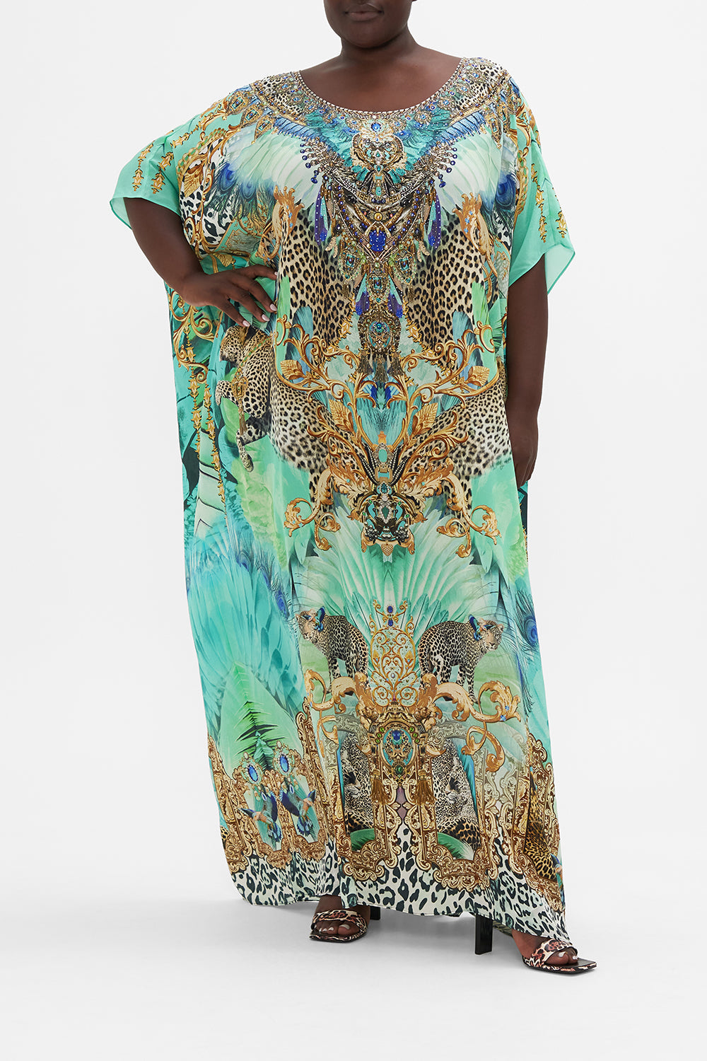 ROUND NECK KAFTAN LAY OF THE LAND