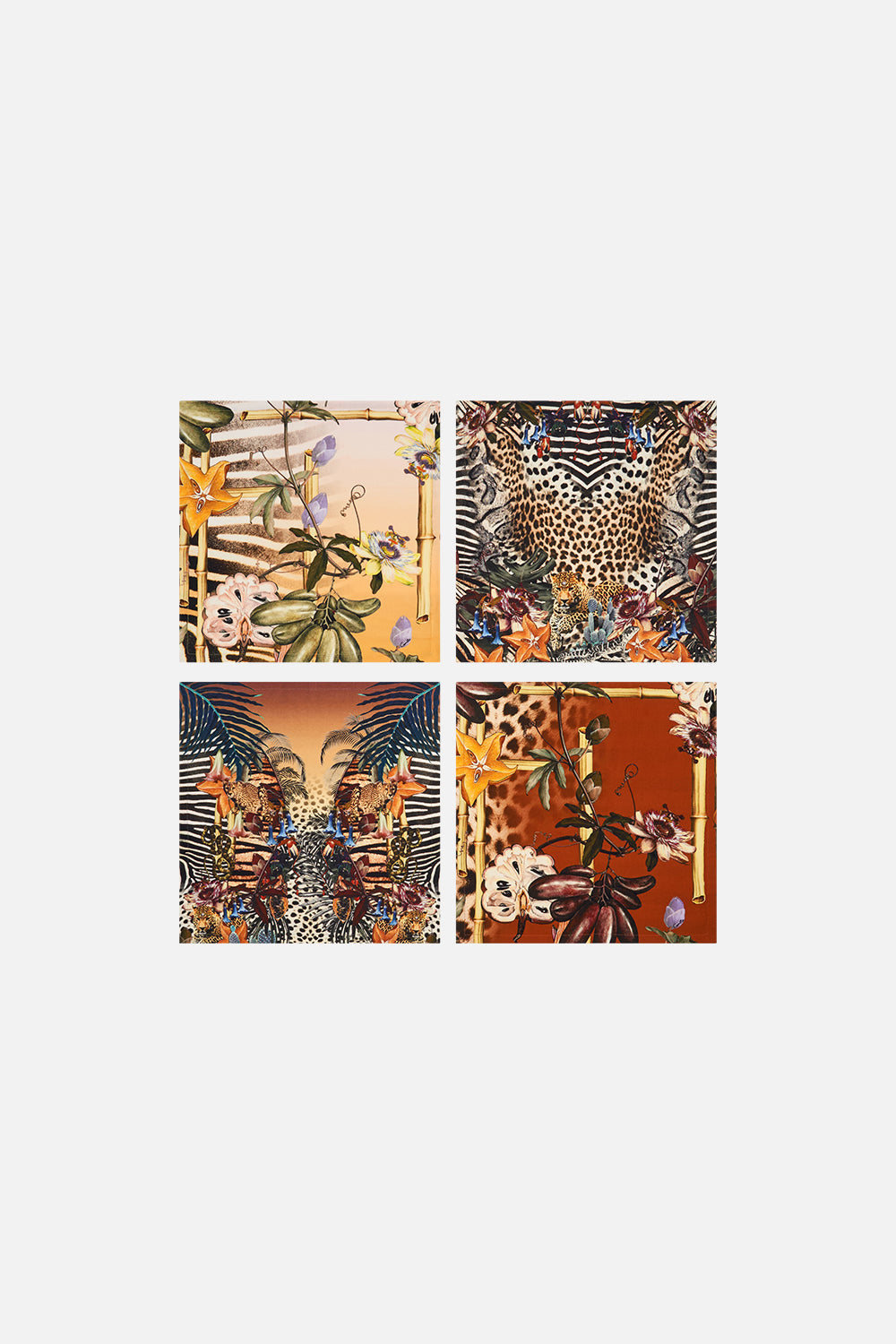 NAPKINS 4 PIECE SET NATURAL INSTINCT