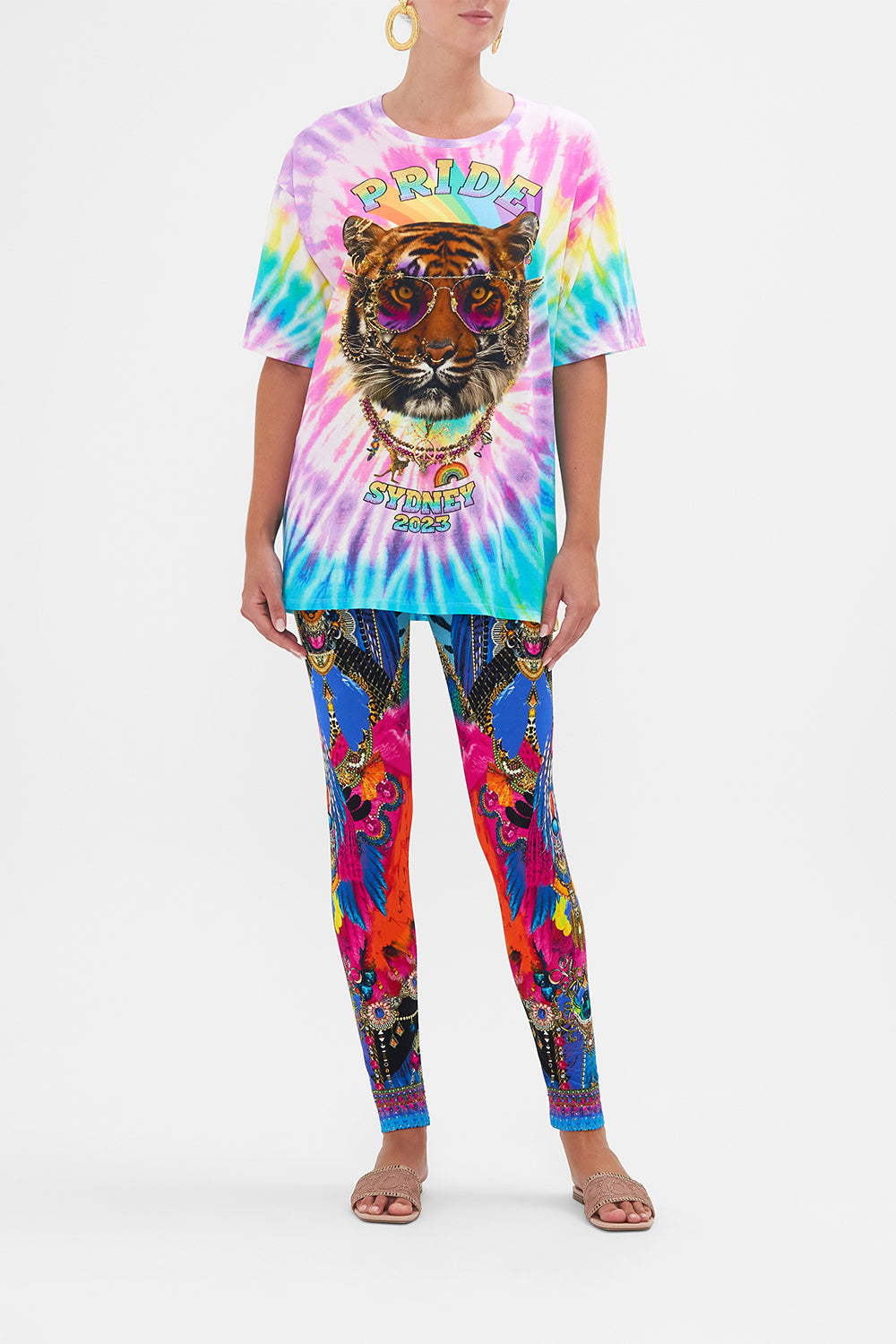 Oversize Band Tee Dancing With Destiny print by CAMILLA