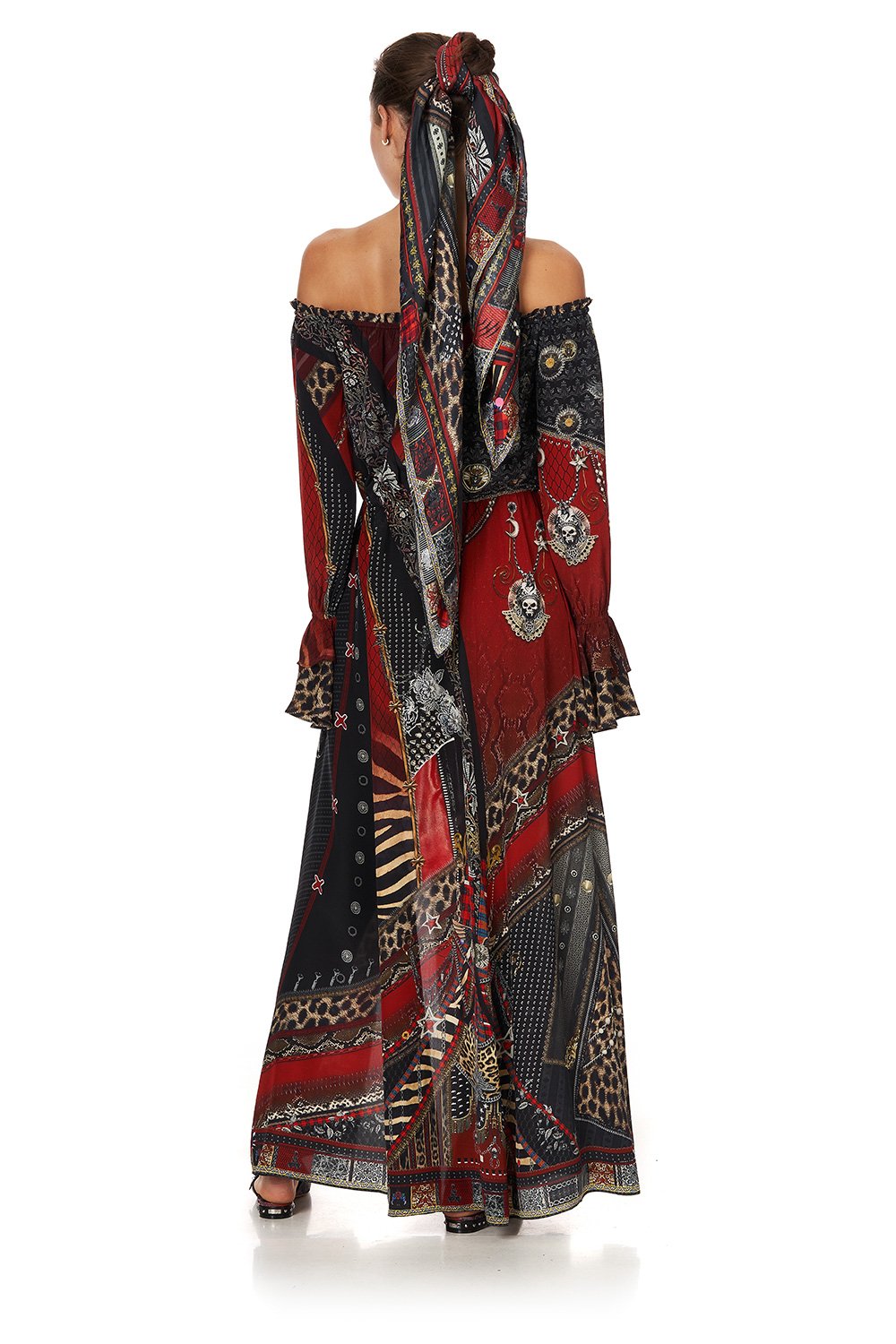 LARGE SQUARE SCARF LONDON CALLING