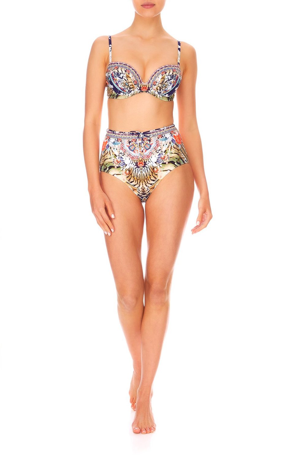 MOULDED PLUNGE BRA WITH TRIM THE LONELY WILD