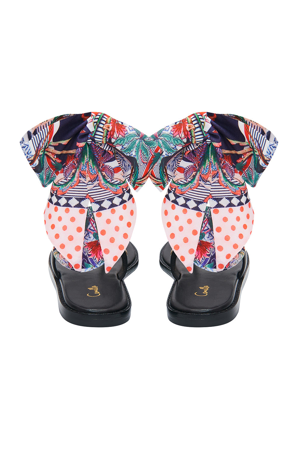 FABRIC TIE SANDAL JOIE DE VIVRE