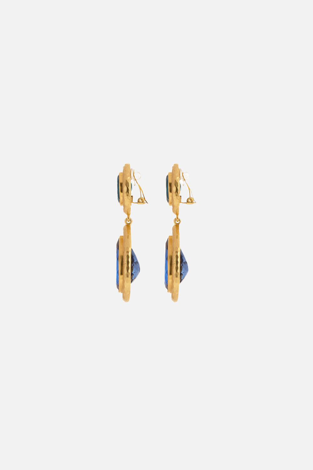 SANTORINI TOPAZ AND SAPPHIRE EARRINGS MULTI
