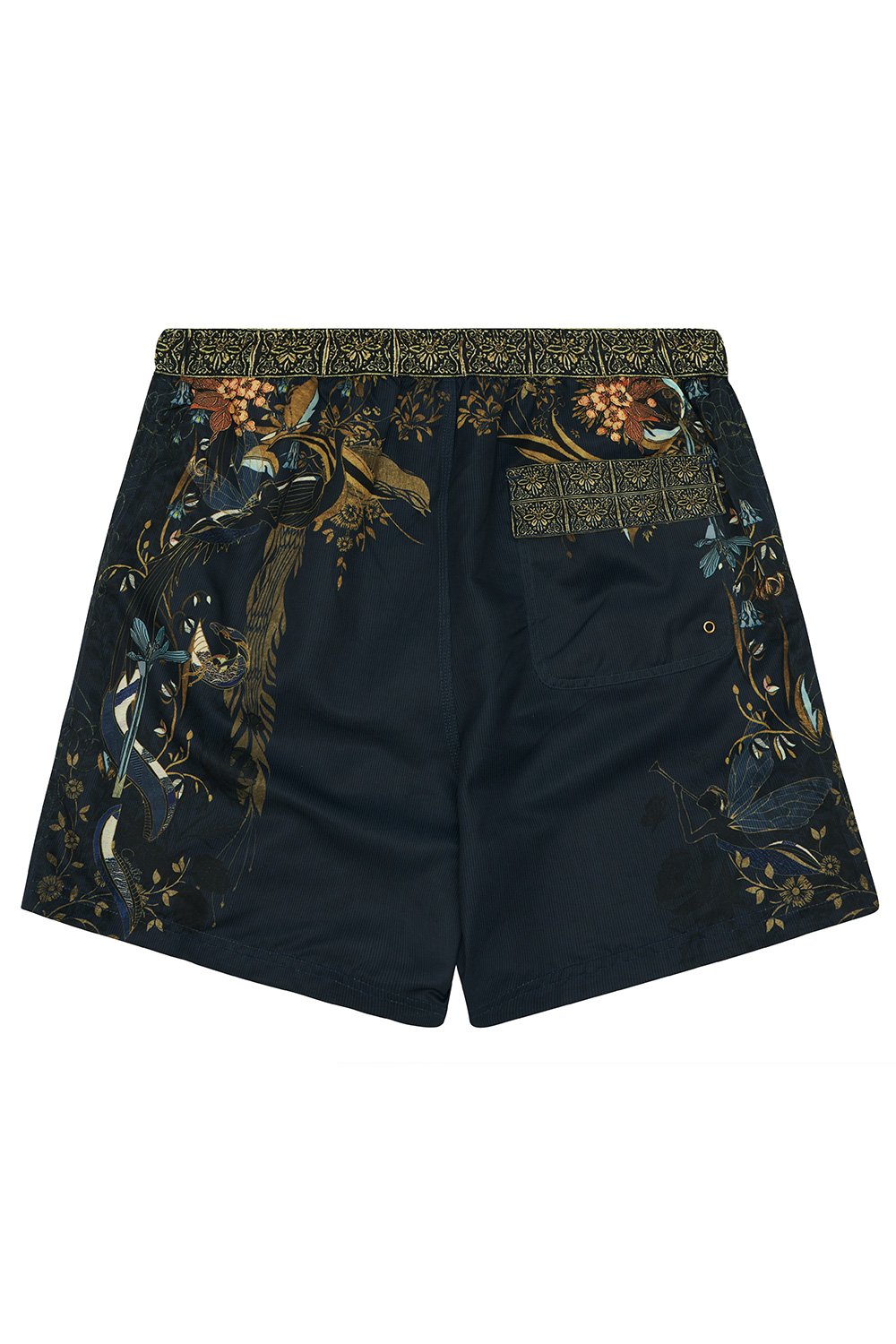 ELASTIC WAIST BOARDSHORT TELL ME A TALE