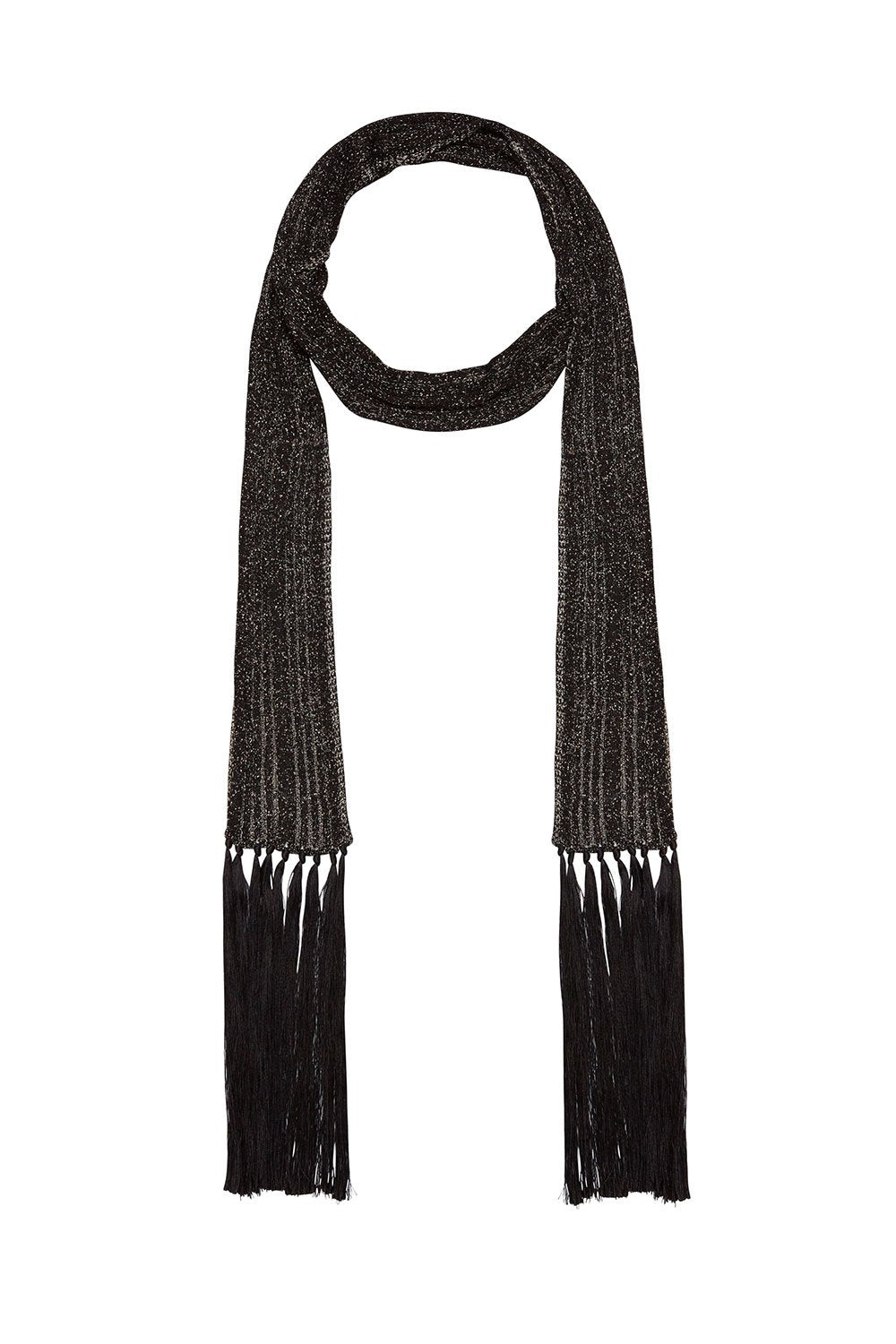 KNIT SKINNY SCARF HAUTE PROVINCIAL