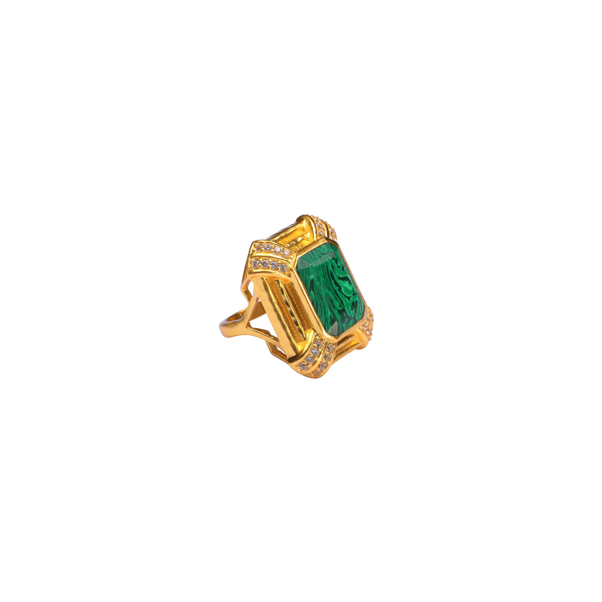 MALACHITE JENNIFER RING