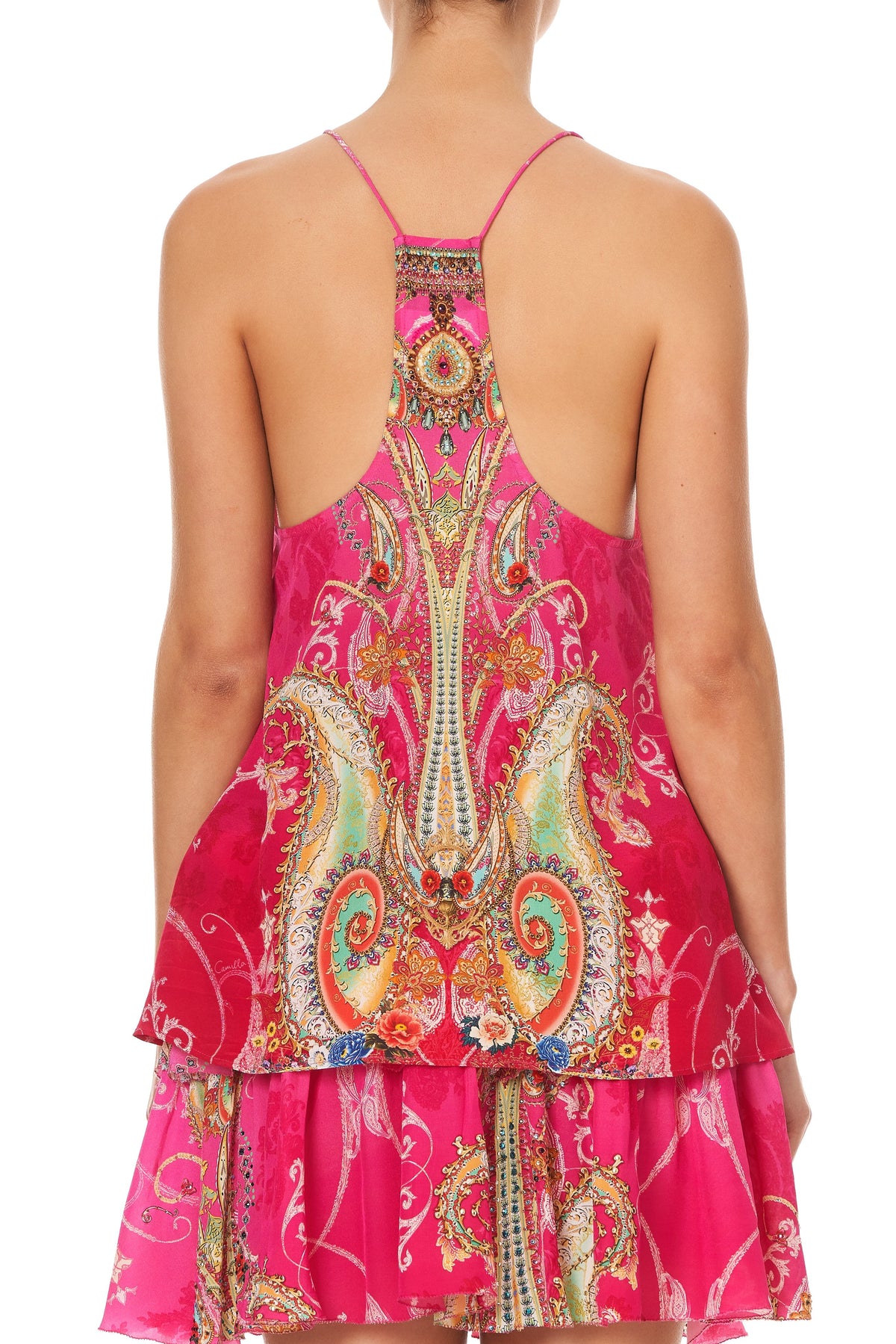 T BACK SHOESTRING TOP RAINBOW RHYTHM