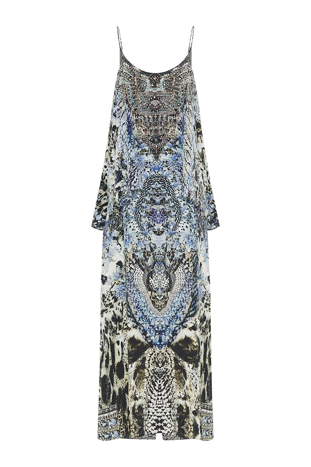 LOW BACK LAYERED DRESS HUSH HUSH