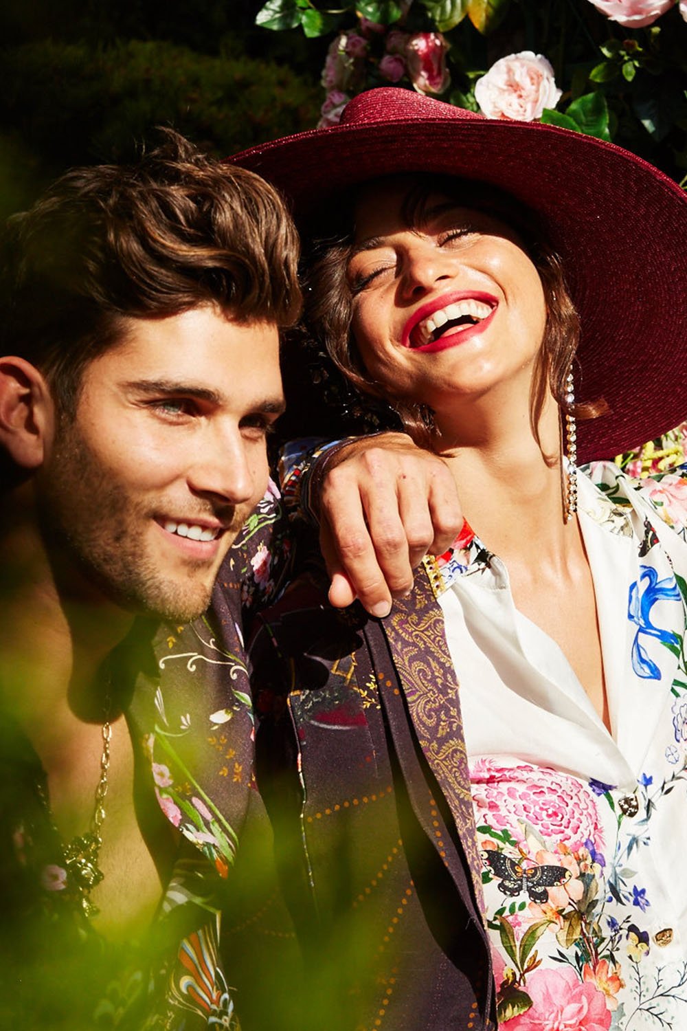 BUTTON DOWN SHIRT WITH CONTRAST BOHEME