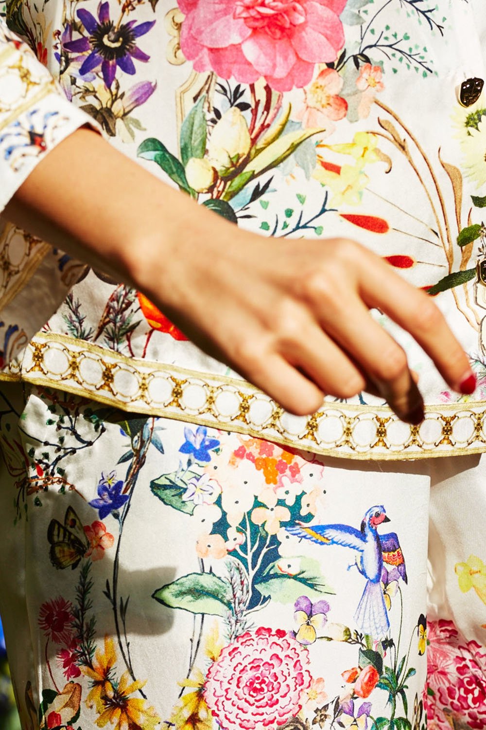 BUTTON DOWN SHIRT WITH CONTRAST BOHEME