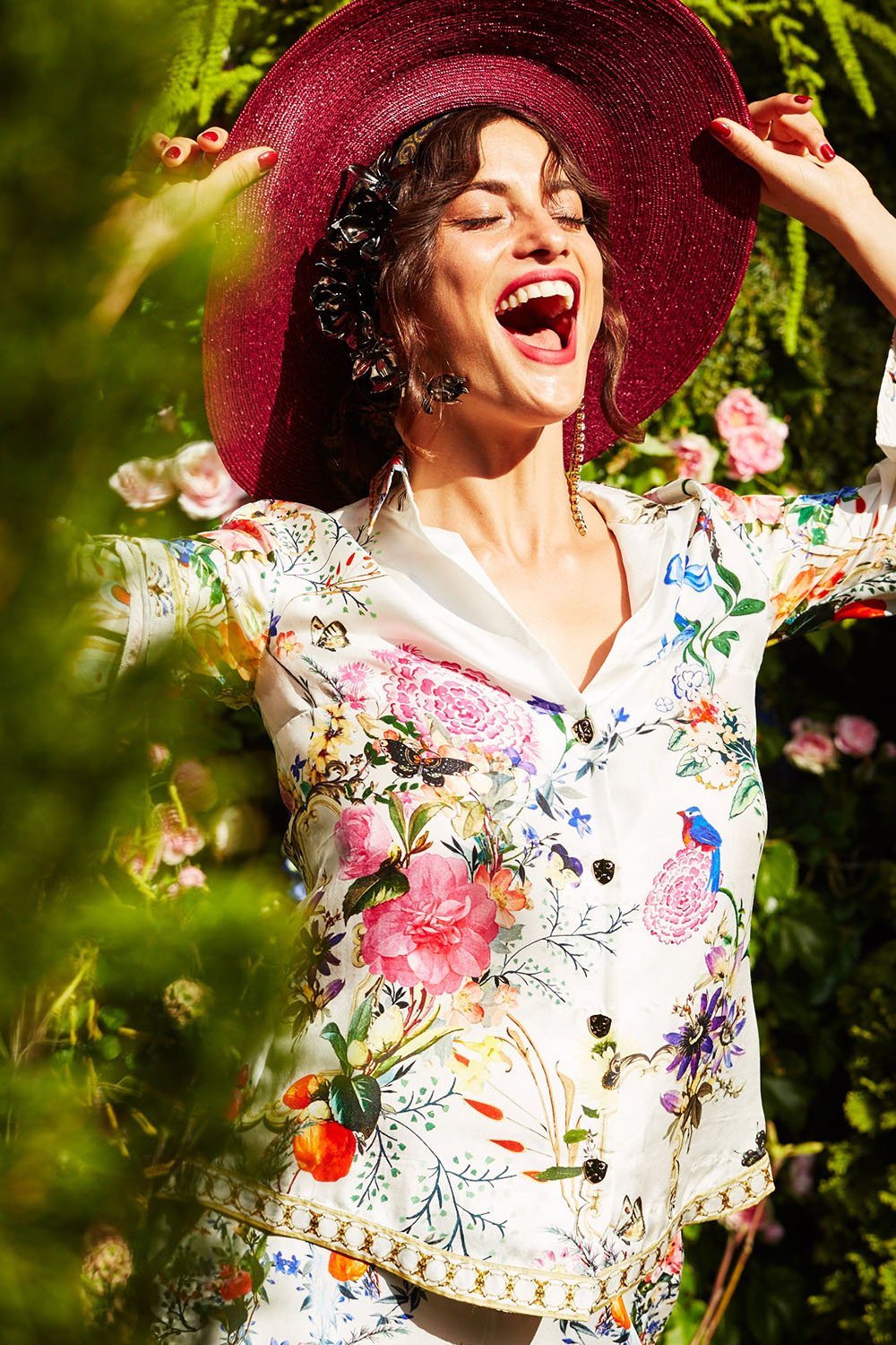 BUTTON DOWN SHIRT WITH CONTRAST BOHEME