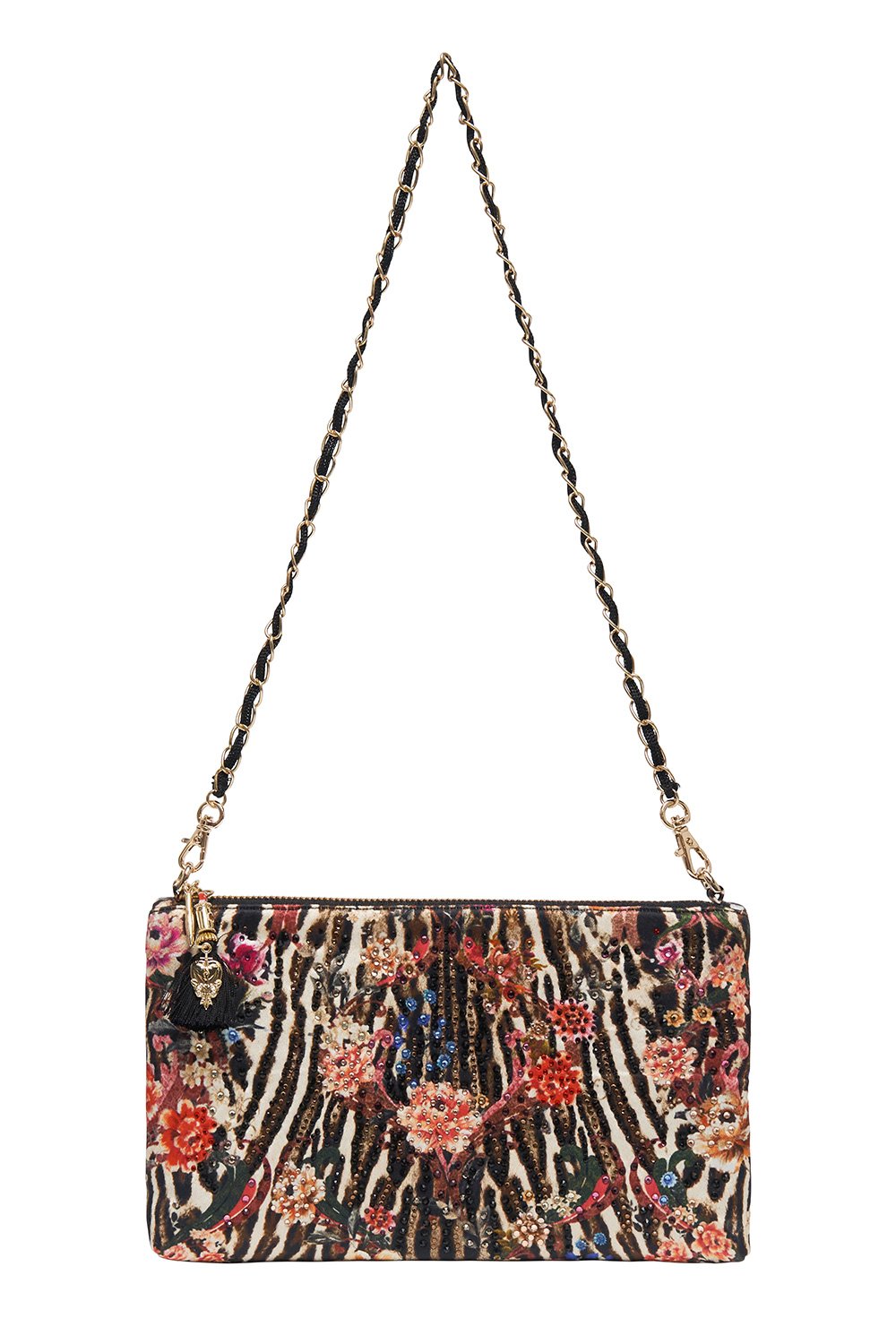 EMBELLISHED SATIN MINI BAG LIV A LITTLE