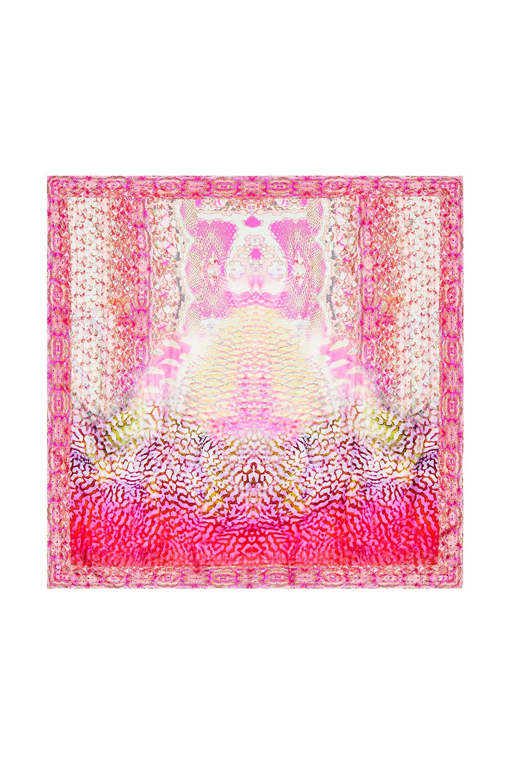 LARGE SQUARE SCARF SERPENTINE DREAMS