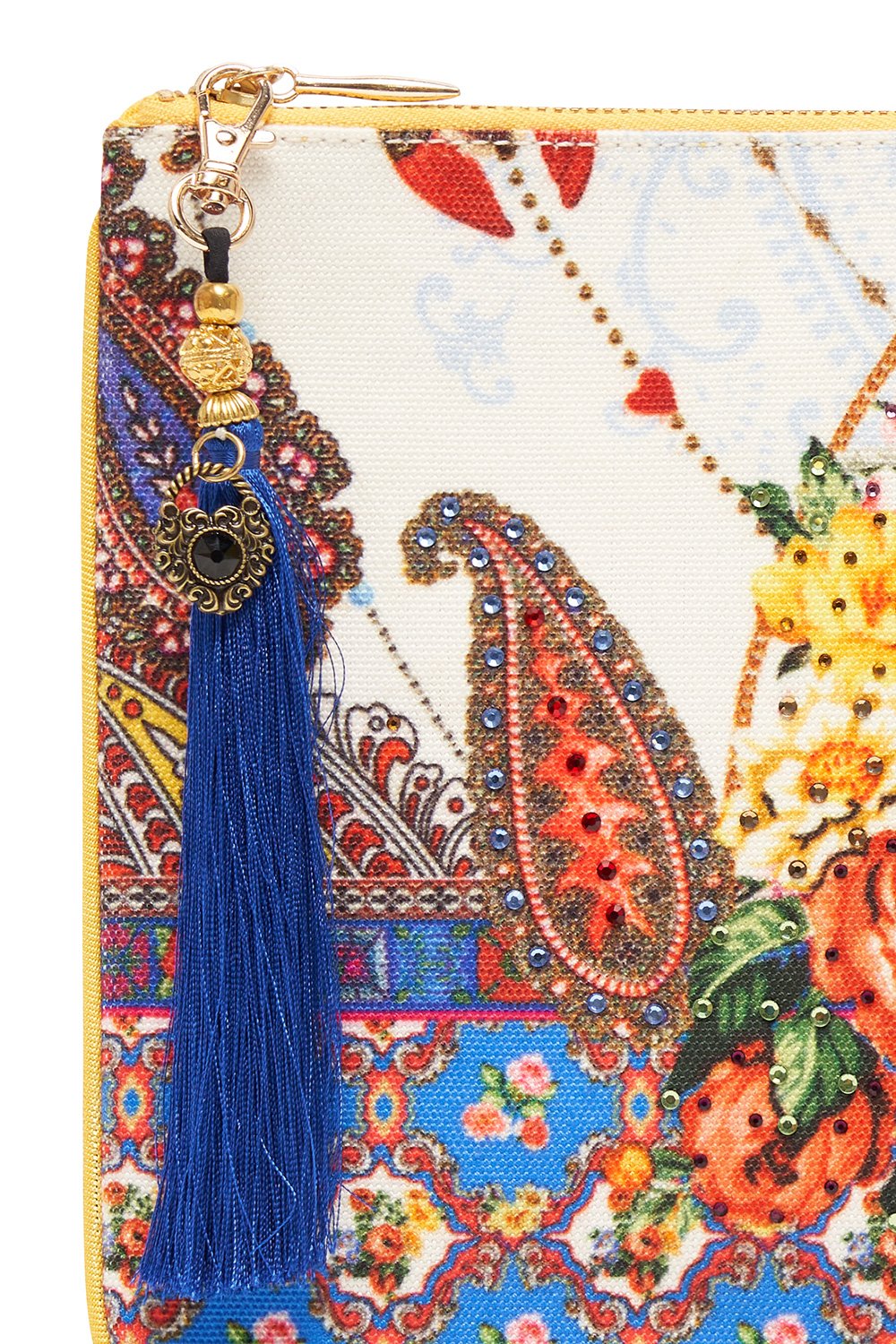 SMALL CANVAS CLUTCH FRIDA FREEDOM