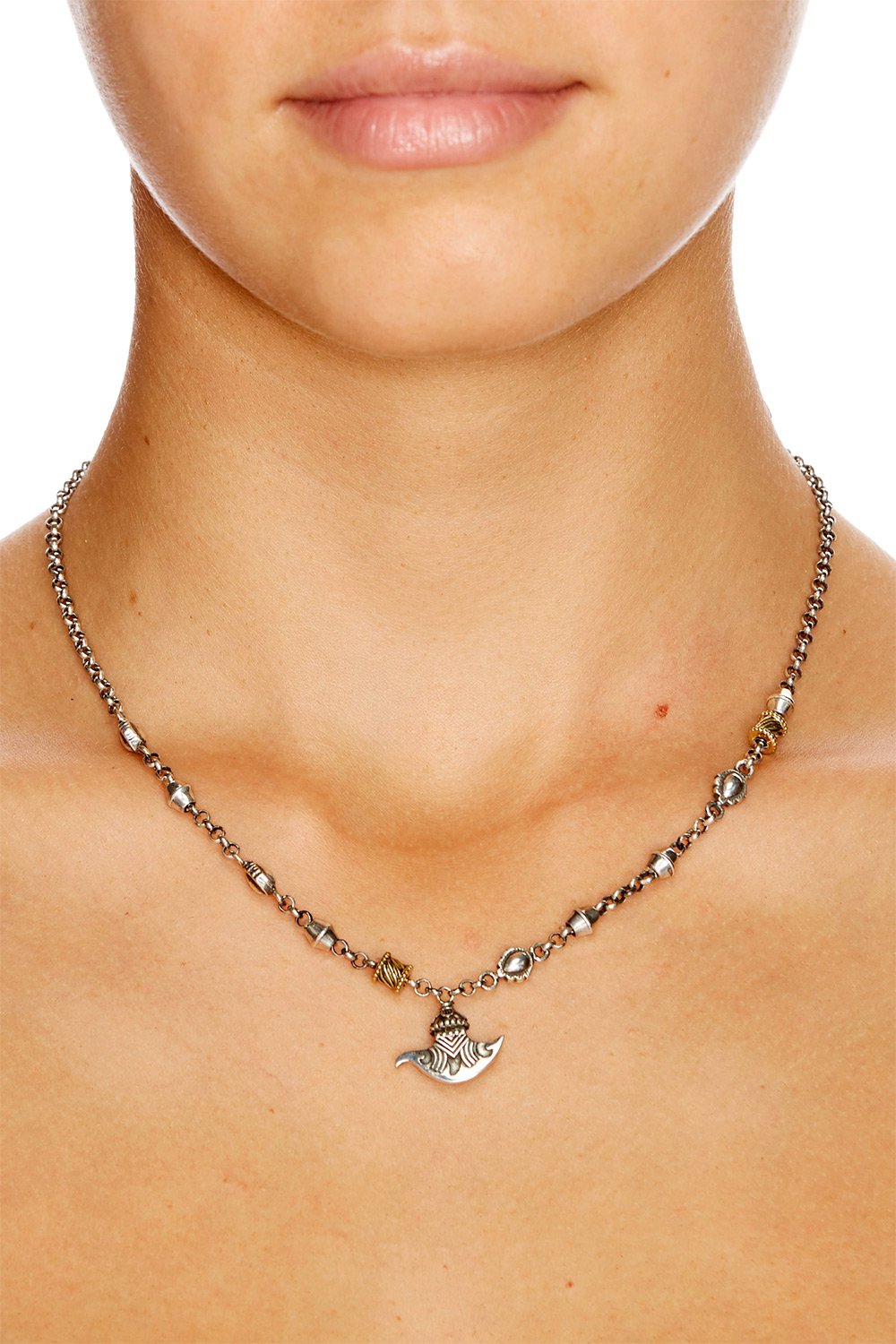 RING OF ROSES SHORT BEADED NECKLACE