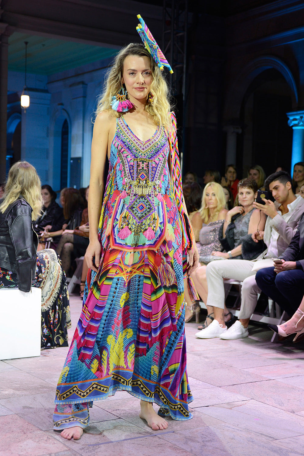 MS MOCHILLA V NECK RACER BACK DRESS