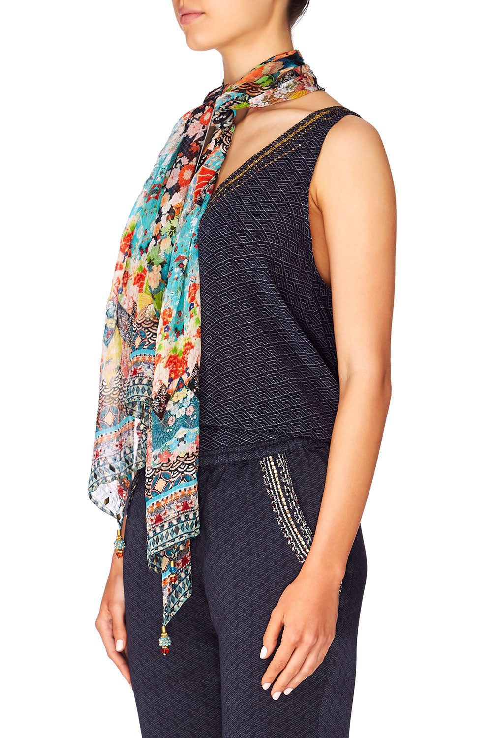 CAMILLA GALAXY GIRL LONG SCARF