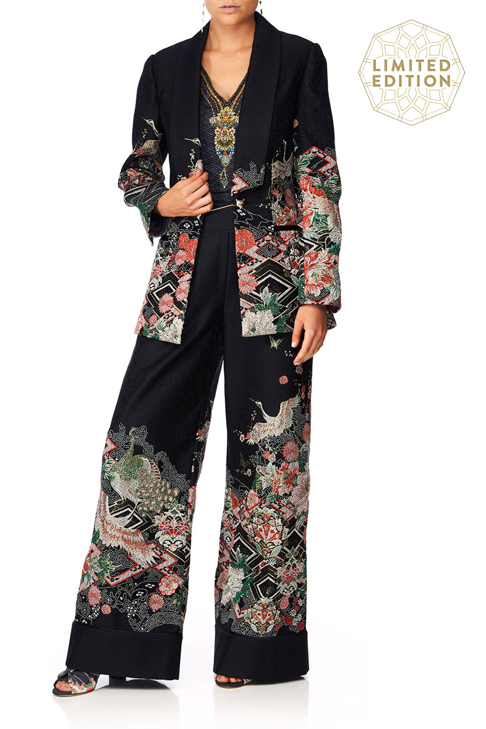 CAMILLA MIDNIGHT MOONCHILD JACQUARD JACKET