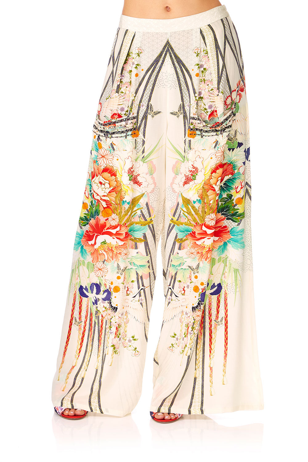 CAMILLA MS MAIKO WIDE LEG TROUSER W FRONT POCKETS