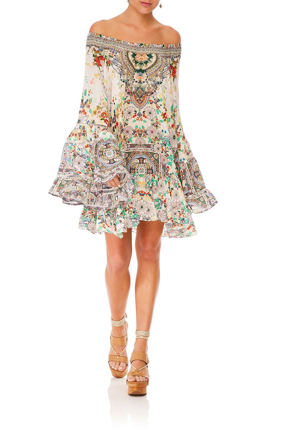 MELLOW MUSE FABRIC TIE PLATFORM