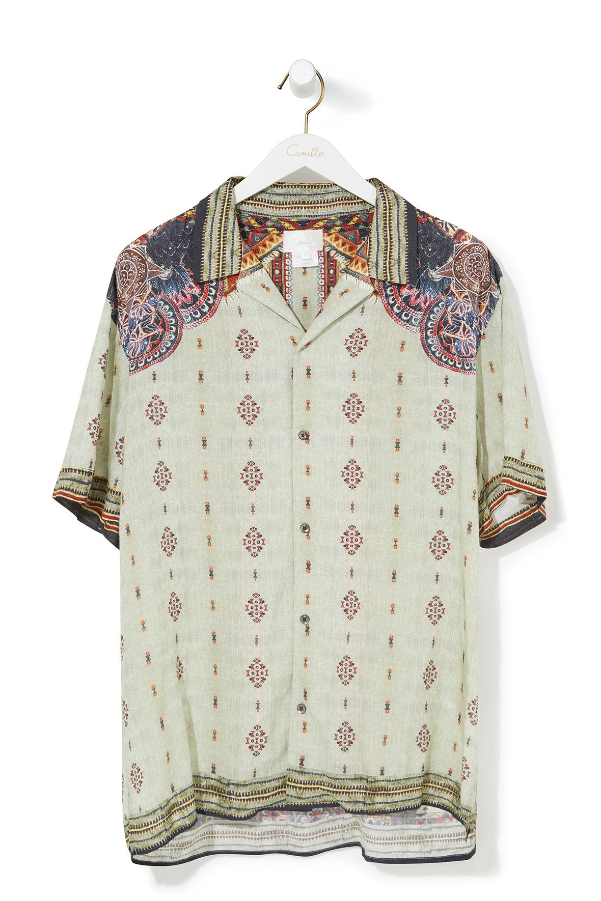 THE CARAVAN MENS SHORT SLEEVE SHIRT