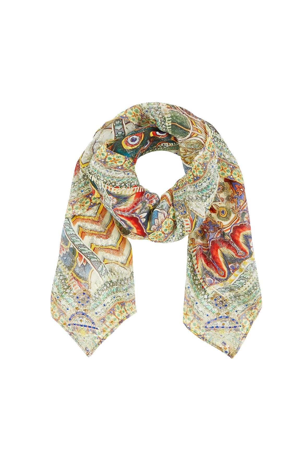 ECHOS OF ENCHANTMENT LARGE SQUARE SCARF