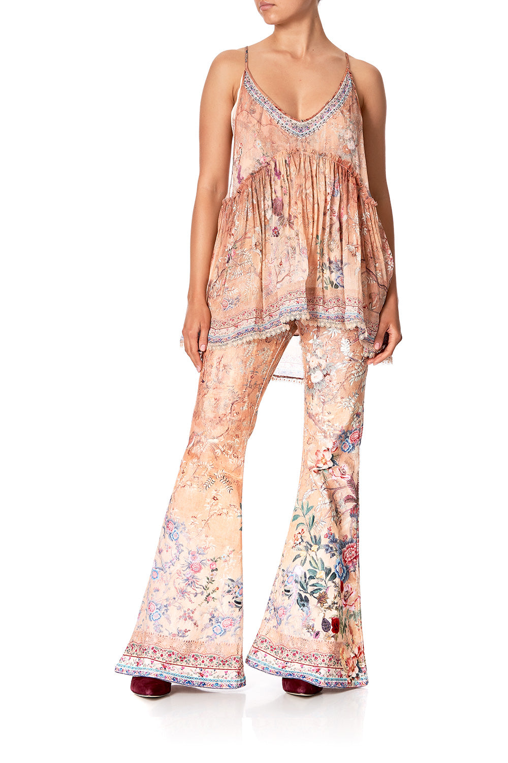 EYELET FRONT PANT ALL MY AVIGNON