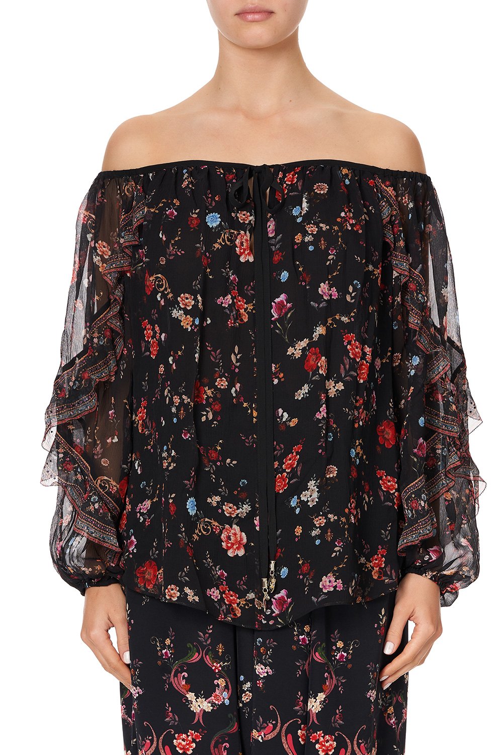 BLOUSON DROP SHOULDER BLOUSE A GIRL LIKE YOU