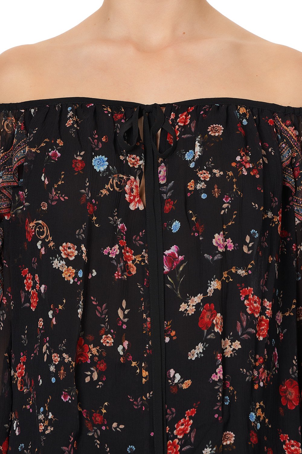 BLOUSON DROP SHOULDER BLOUSE A GIRL LIKE YOU