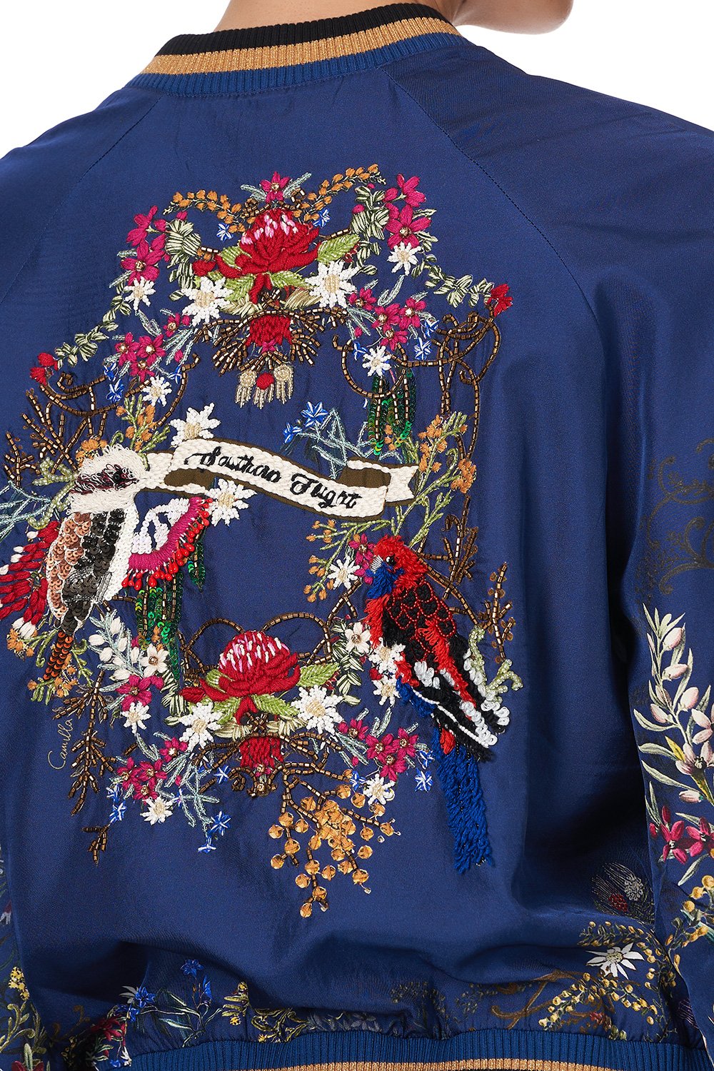 BLOUSON SLEEVE BOMBER WINGS IN ARMS