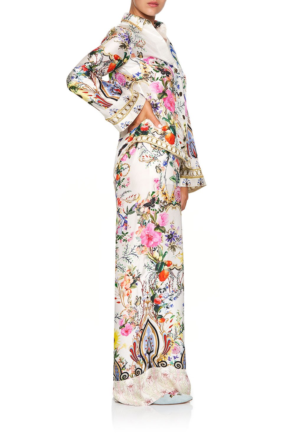 BUTTON DOWN SHIRT WITH CONTRAST BOHEME