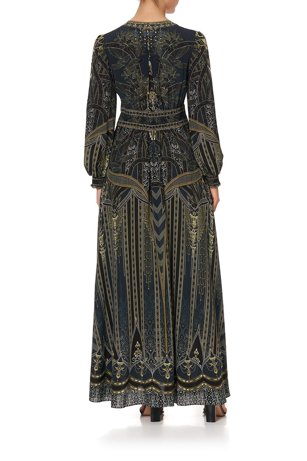 BUTTON DRESS WITH SHAPED WAISTBAND GREAT SCOTT