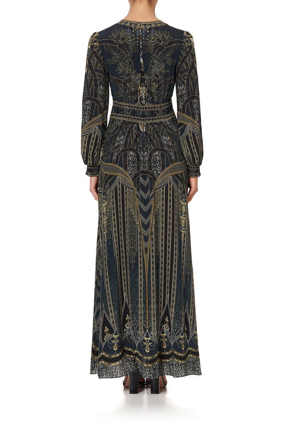 BUTTON DRESS WITH SHAPED WAISTBAND GREAT SCOTT