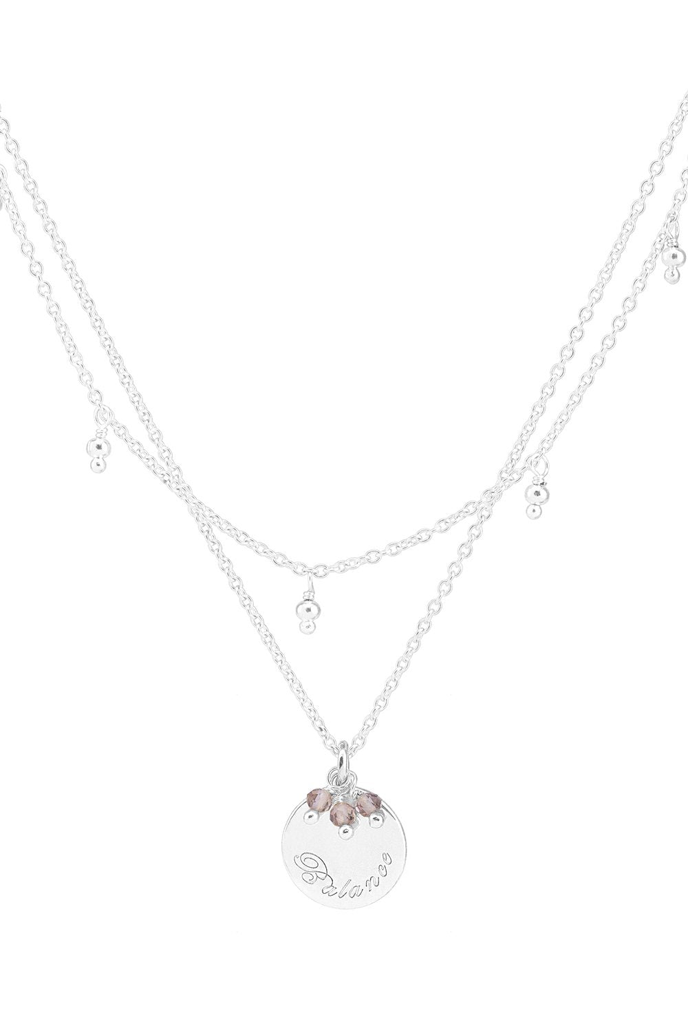BY CHARLOTTE HARMONY NECKLACE SILVER PLATED