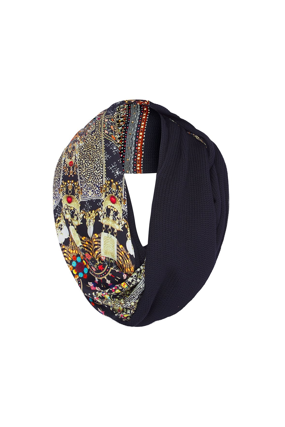 CHAMBER OF REFLECTIONS DOUBLE SIDED SCARF