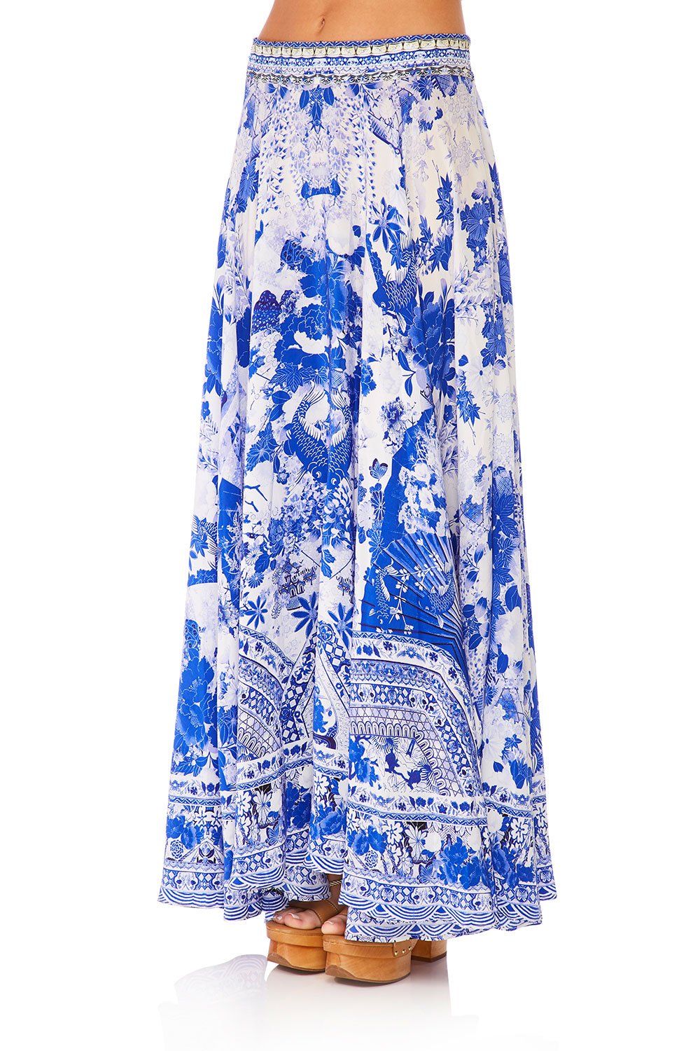 CAMILLA CIRCLE SKIRT THE FAN SEA