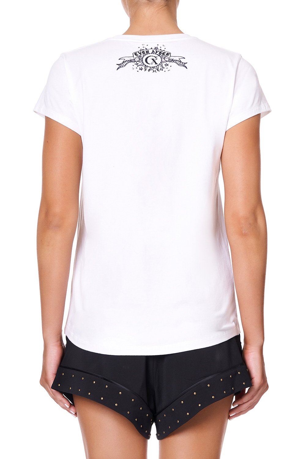 CURVED HEM FITTED TEE ARIES