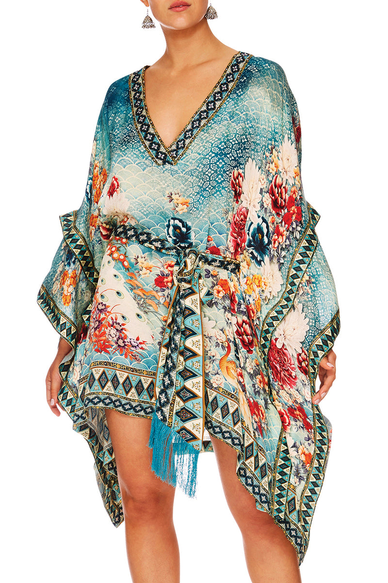 CAMILLA HER HEIRLOOM DOUBLE LAYER KIMONO SLEEVE DRESS
