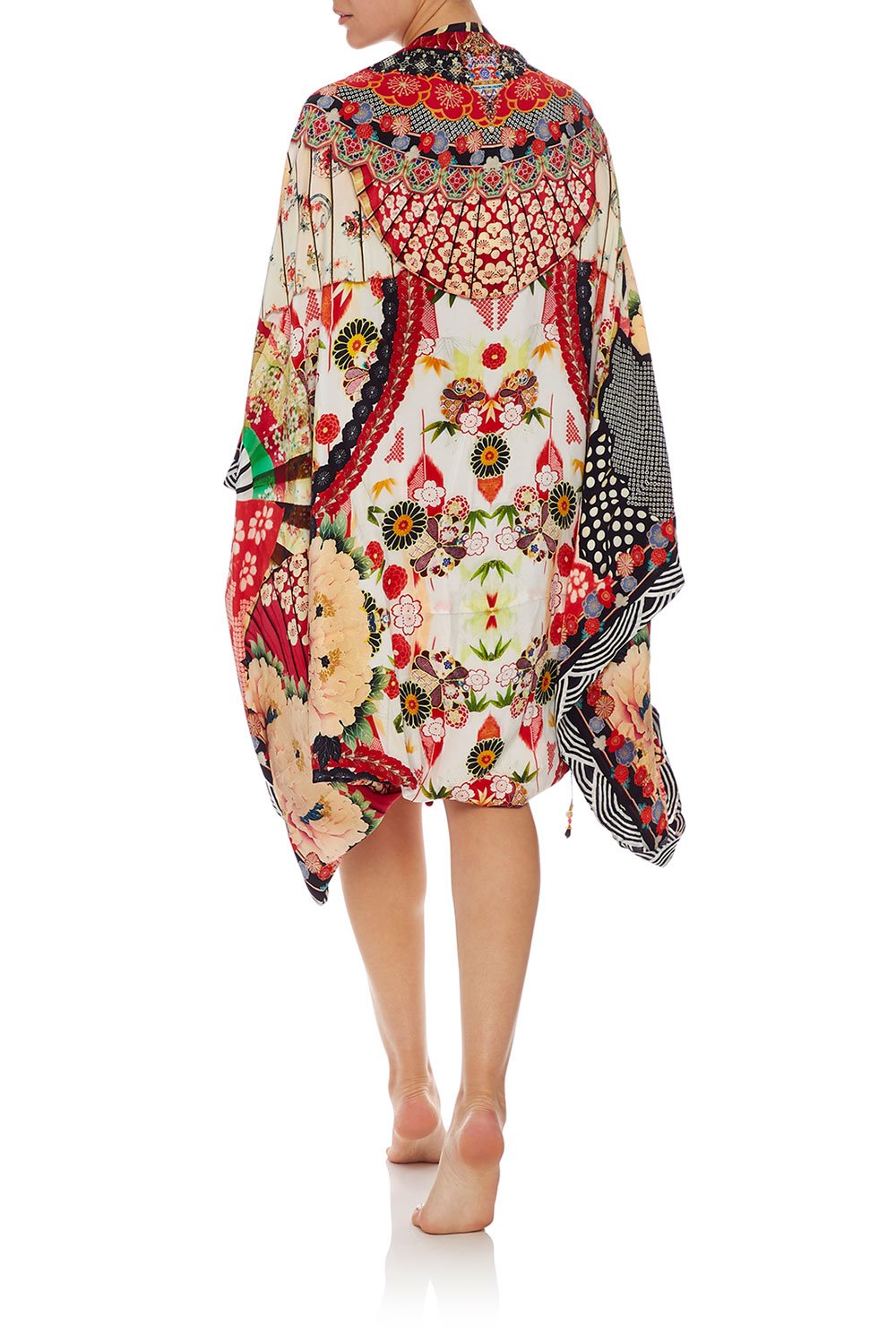 CAMILLA DRAPED CAPE VINTAGE VIXEN