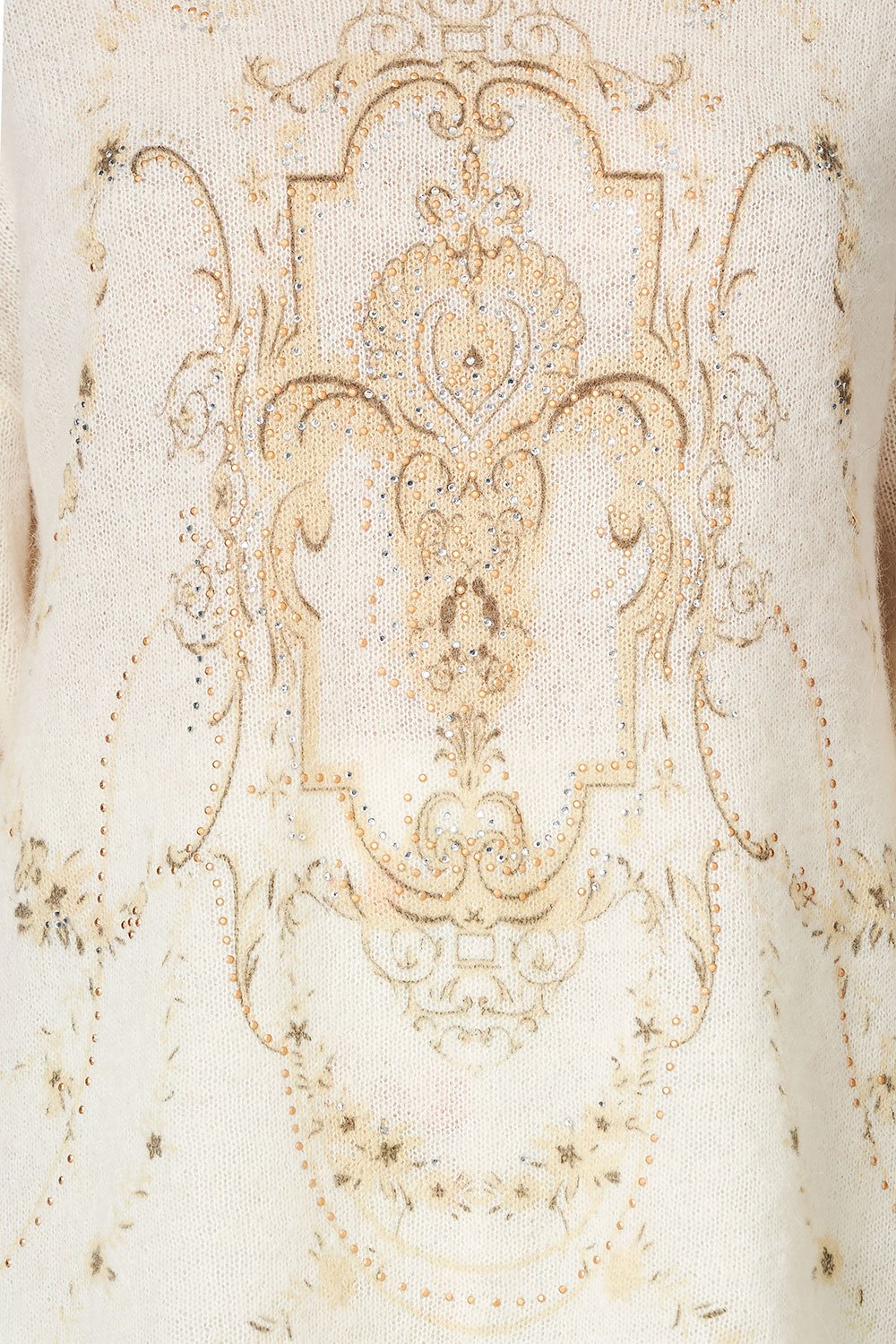 CAMILLA EMBELLISHED KNIT IVORY