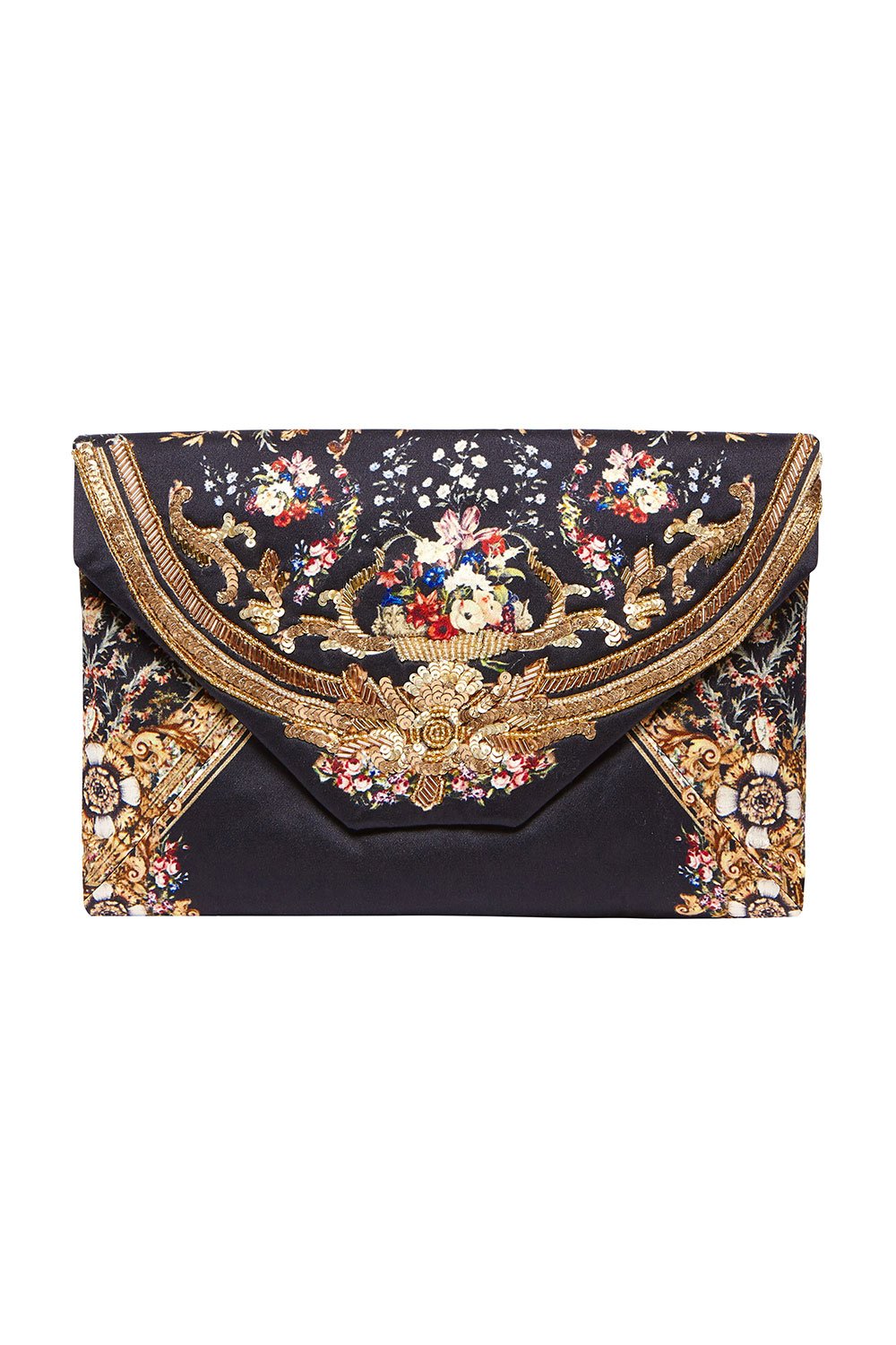 CAMILLA ENVELOPE CLUTCH FRIEND IN FLORA