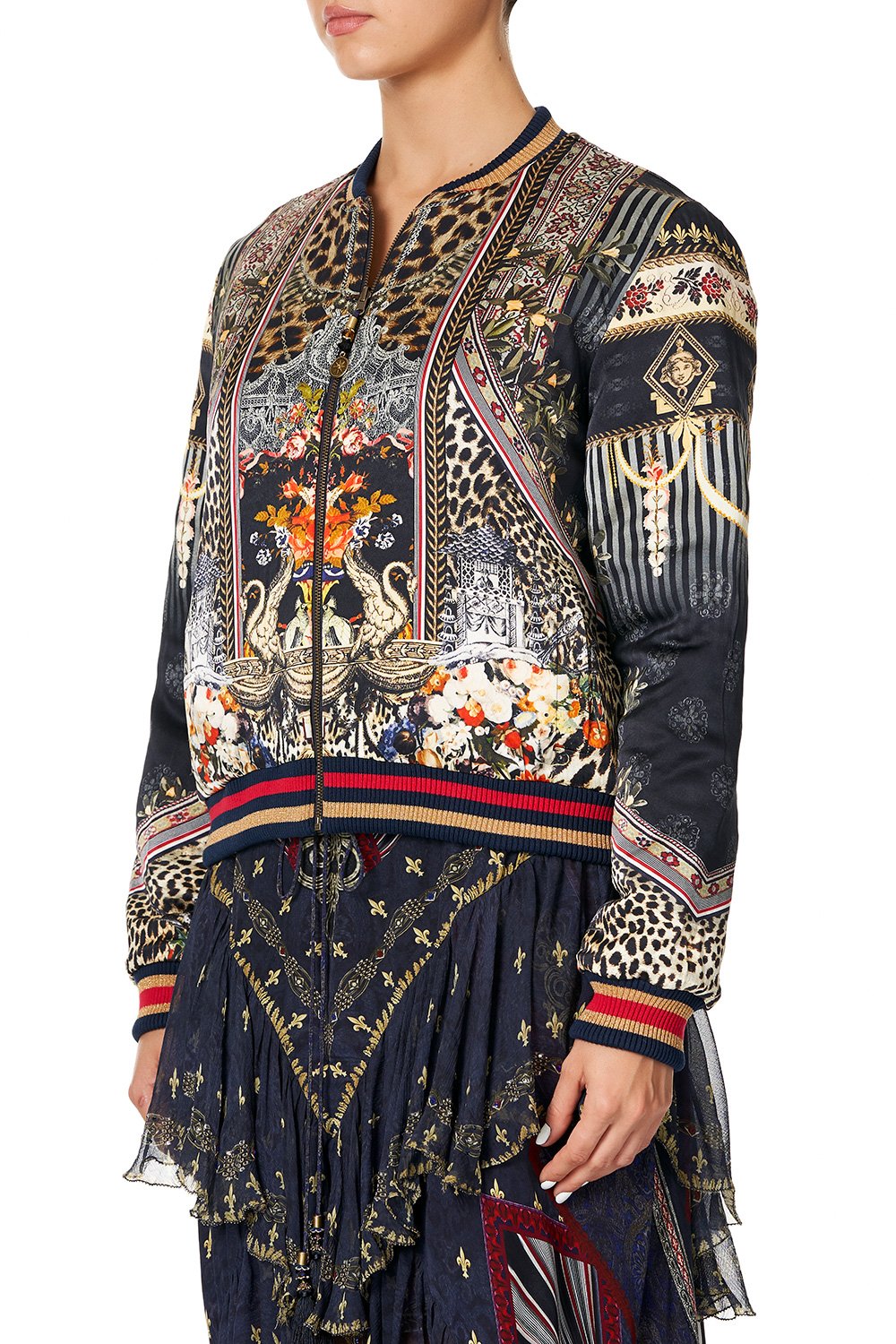 REVERSIBLE BOMBER JACKET THIS CHARMING WOMAN