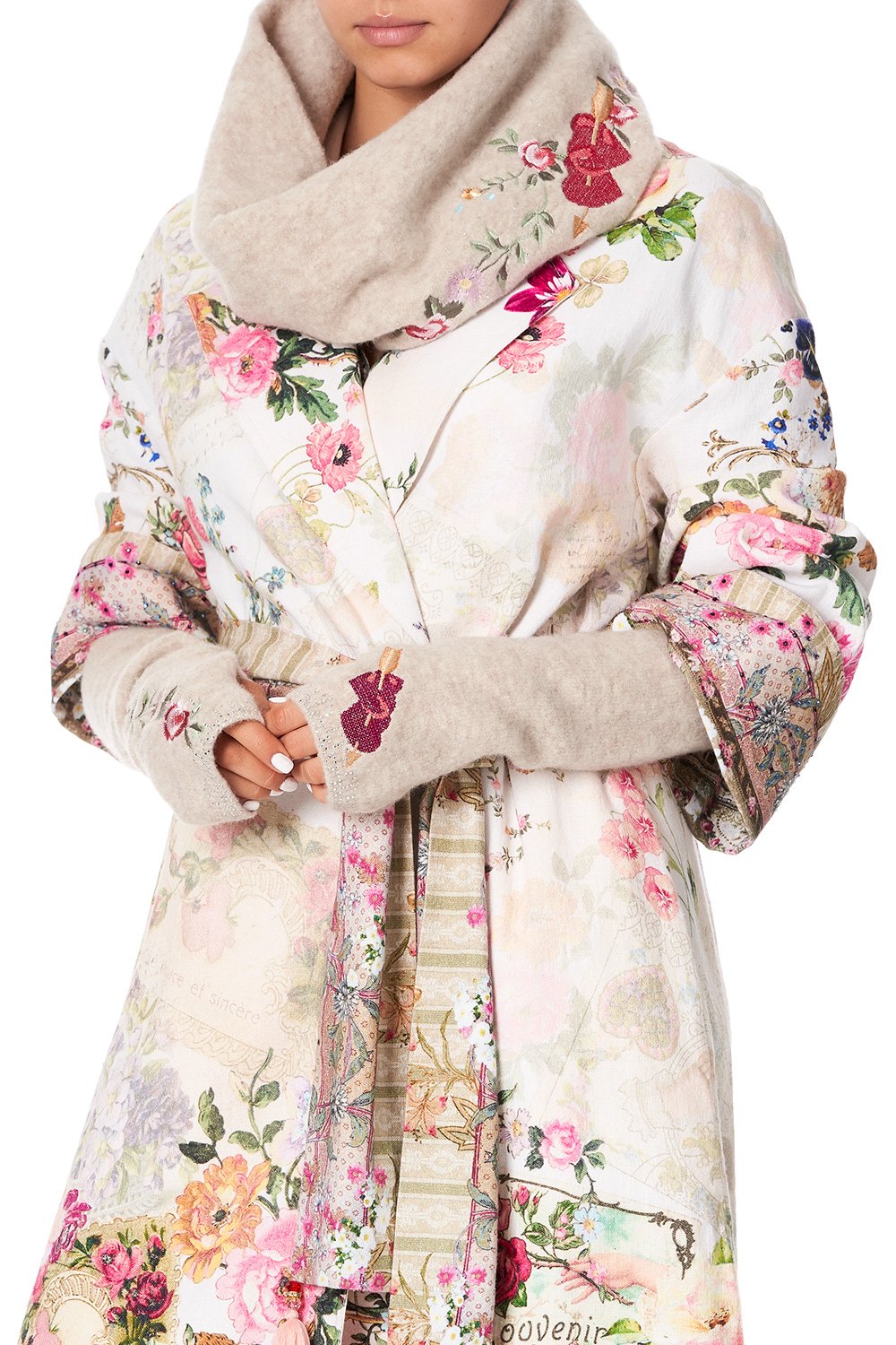 KNIT SNOOD JARDIN POSTCARDS