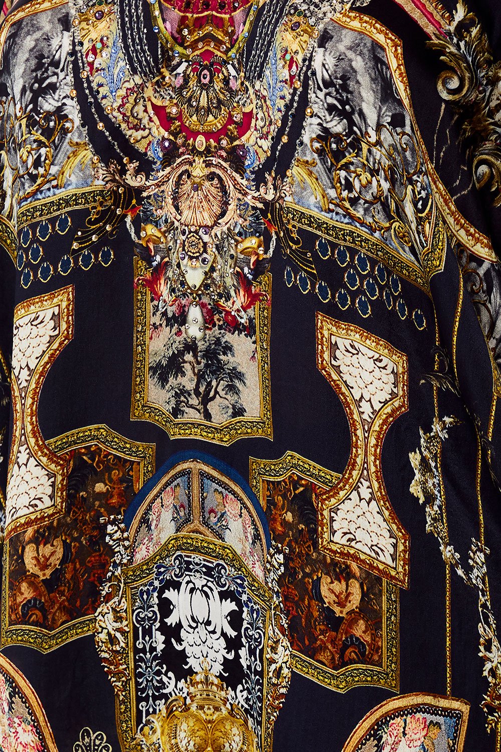 CAMILLA FLARE SLEEVE TOP MIDNIGHT MEETING