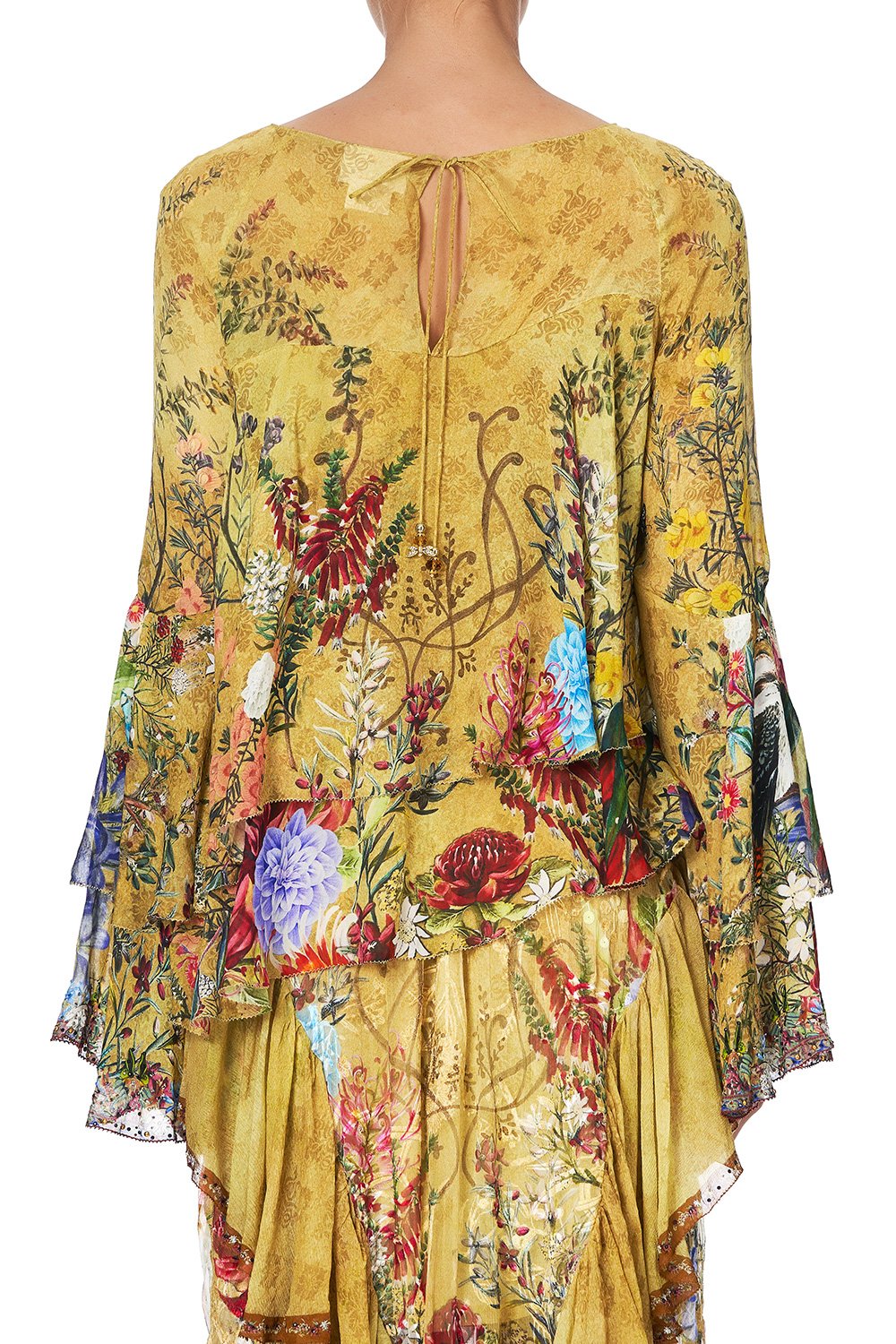 FLARED LAYERED BLOUSE AMONG THE GUMTREES