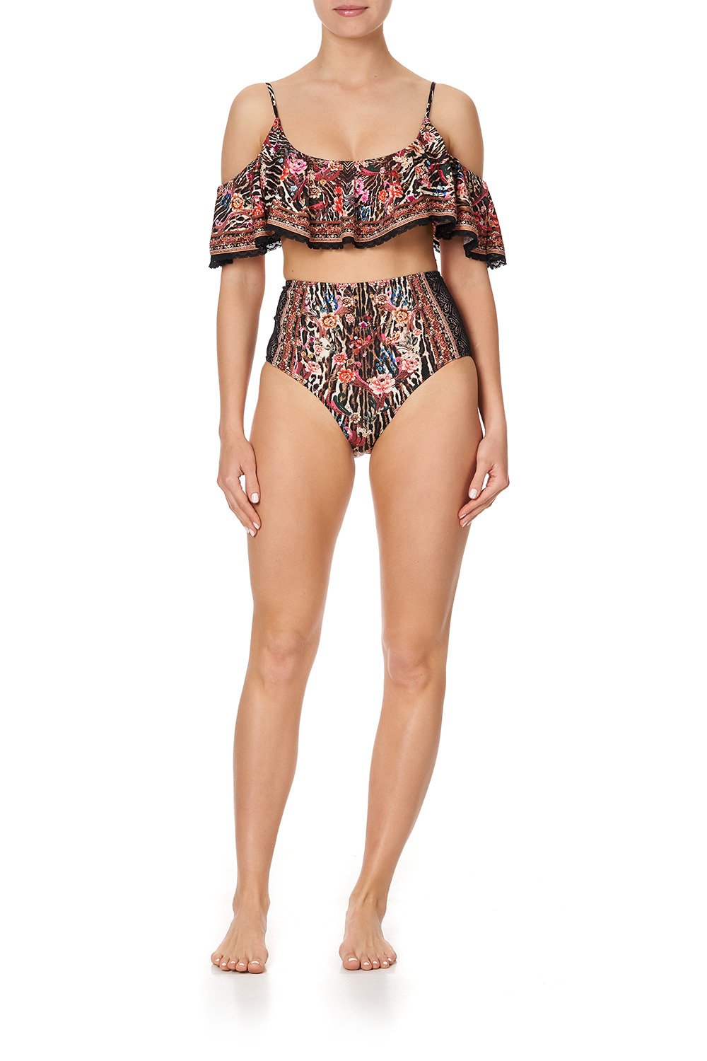 FRILL CROP TOP LIV A LITTLE