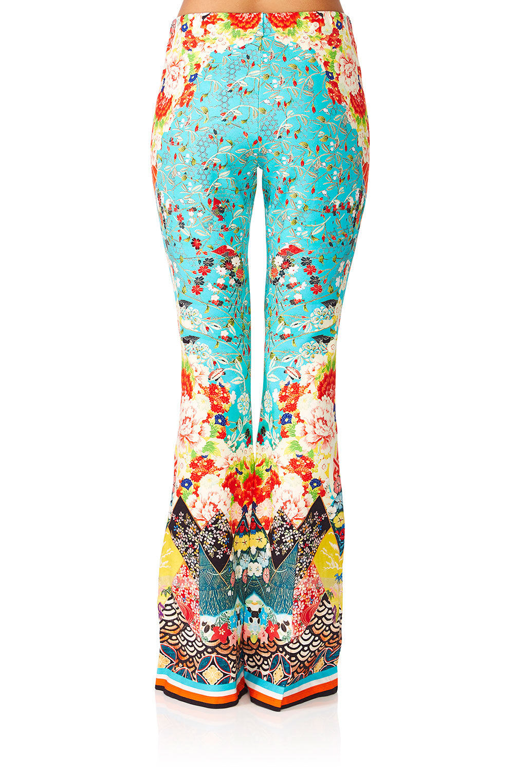 CAMILLA GALAXY GIRL HIGH WAISTED FLARED TROUSER