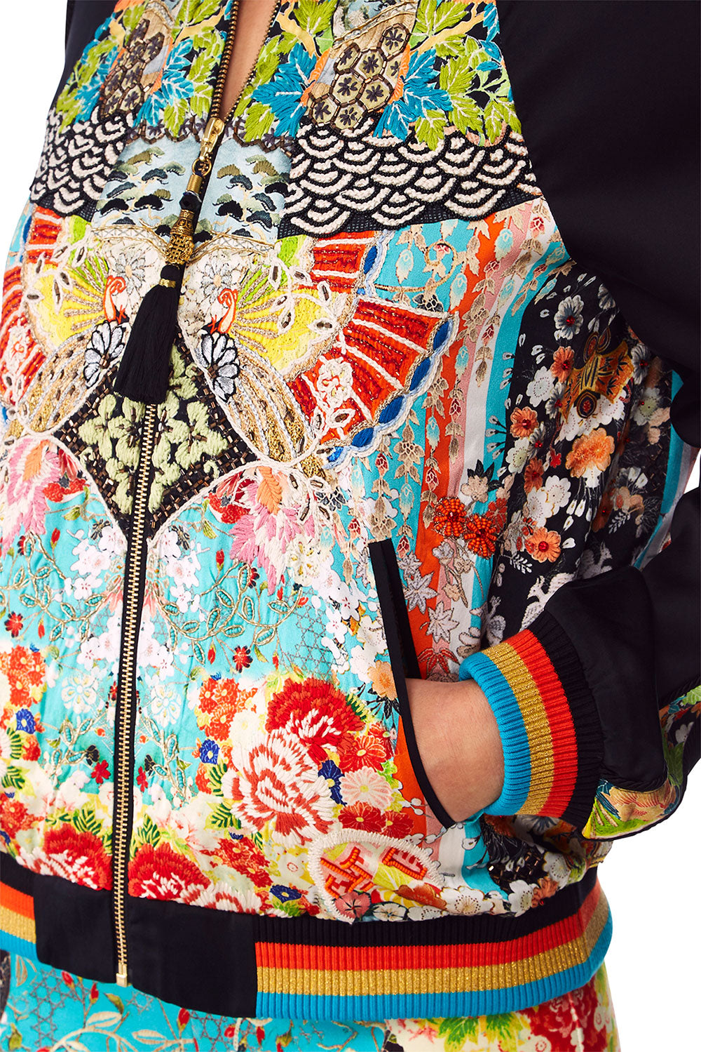 GALAXY GIRL OVERSIZED BOMBER