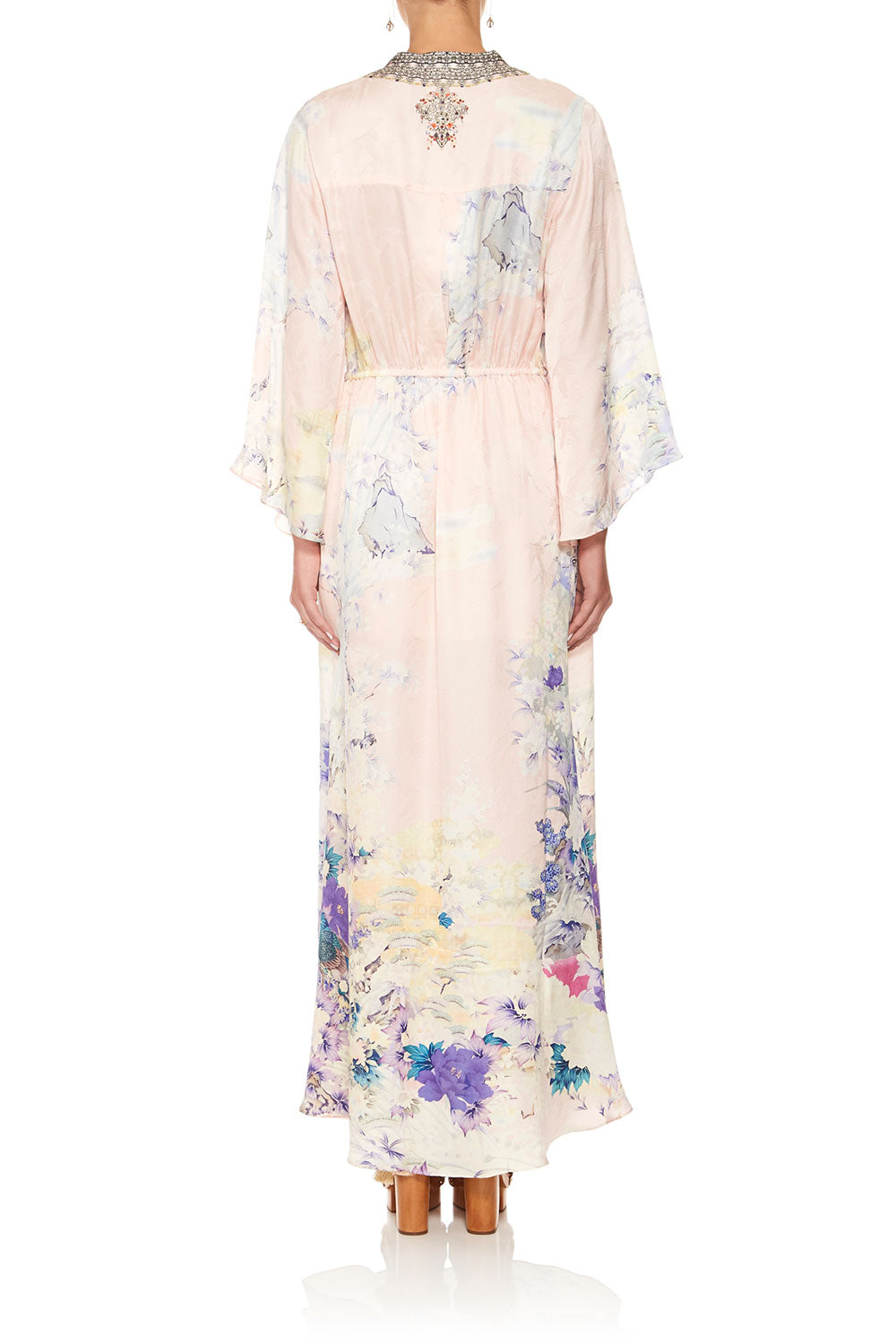 CAMILLA HARAJUKU HEIRESS DRAWSTRING BUTTON UP DRESS