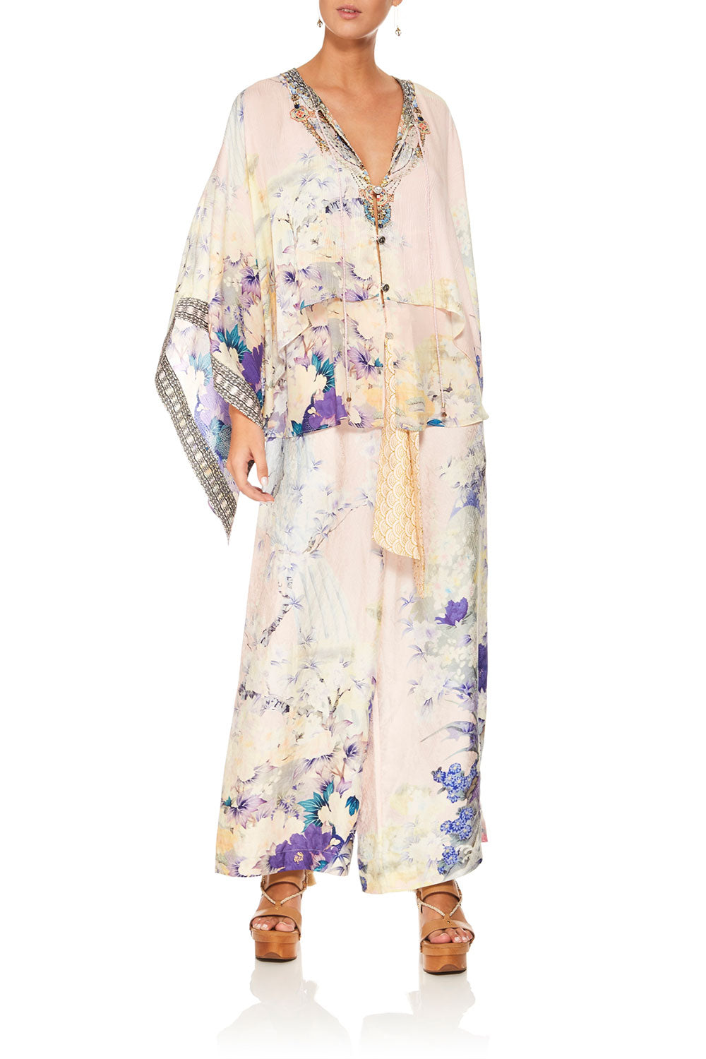 CAMILLA HARAJUKU HEIRESS SHEER LAYERED TOP